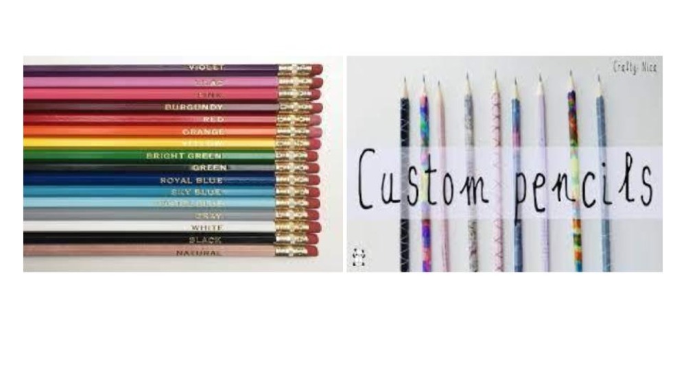 Custom Pencils: Engraved Design As Your Desired Need